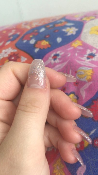 Divine Nails - Beautiful holographic glitter - Nail Salons Near Me - Locust Grove, Virginia
