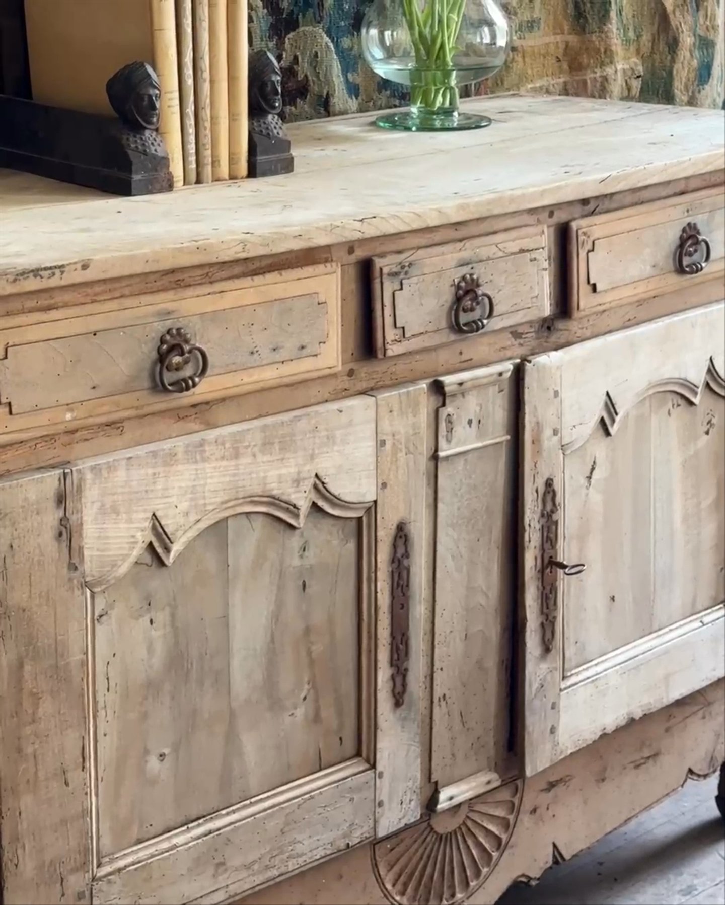 19th c. French Oak Buffet