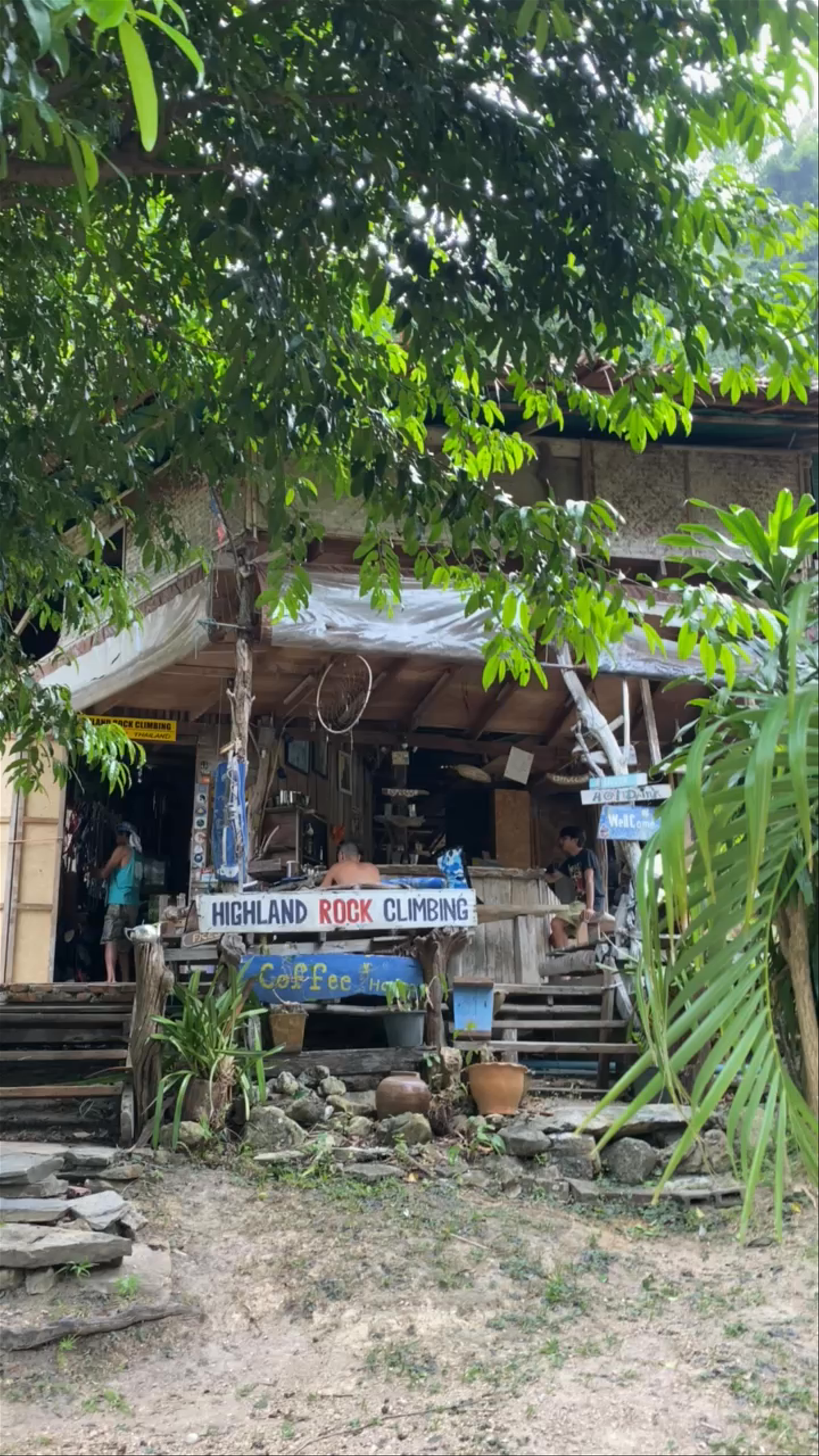 Highland rock climbing & Coffee house Ao nang muang Krabi