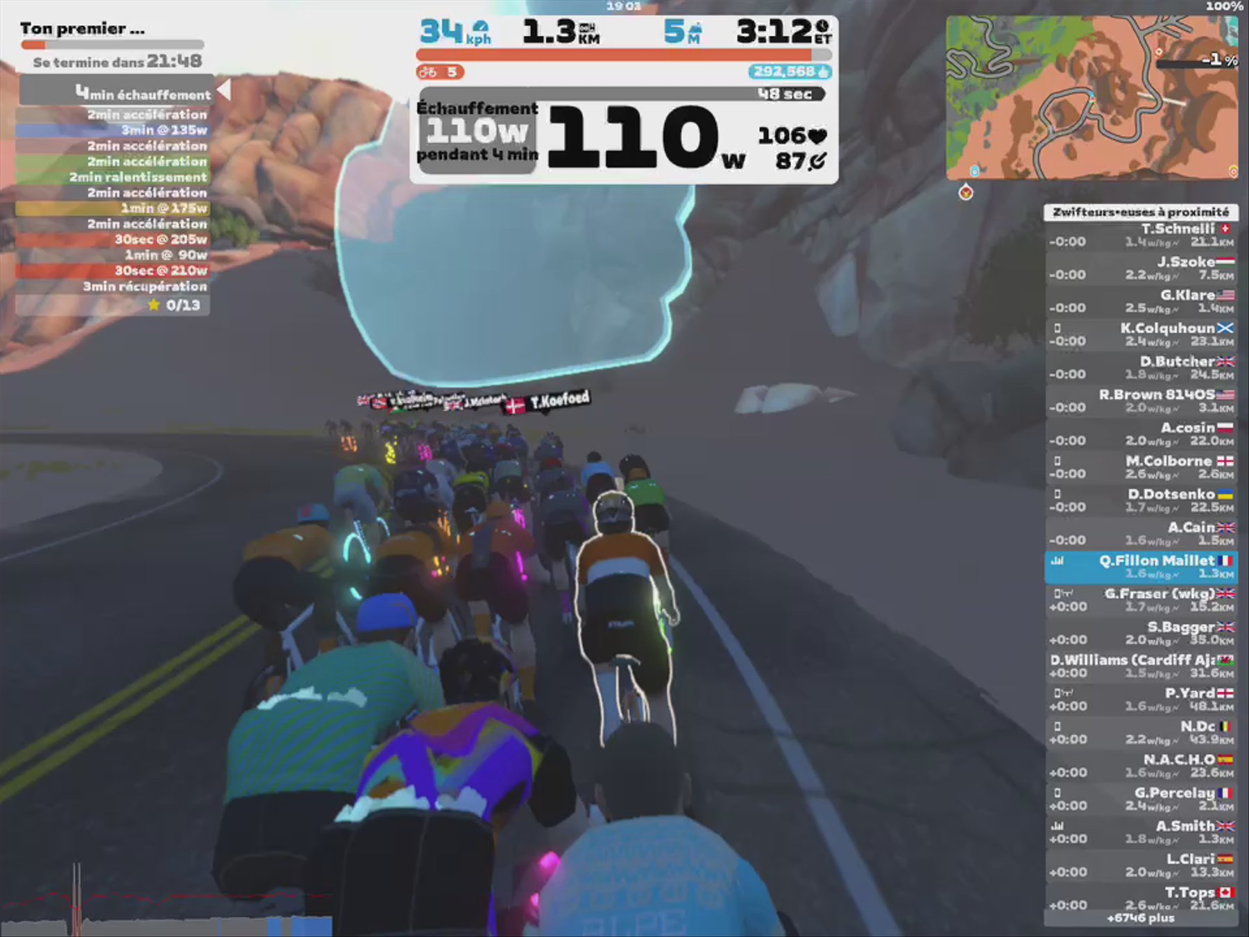 Zwift - Your First Workout in Watopia