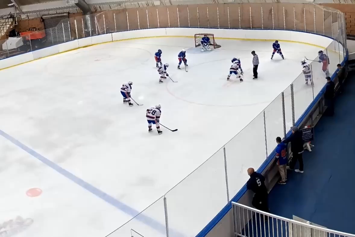 Aiden Gould goal from the Point - Nassau County Lions Highlights
