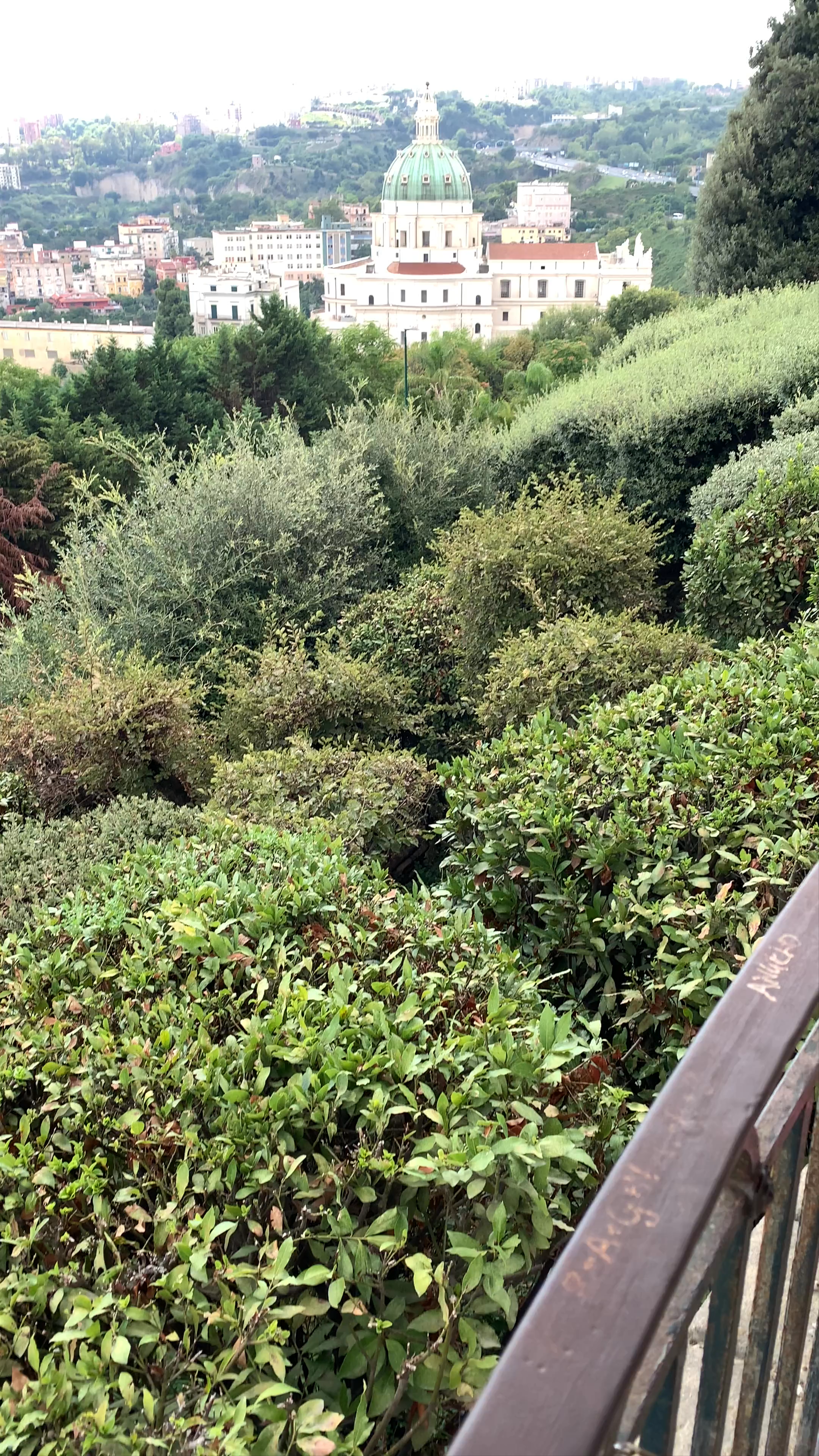 Museo Capodimonte and Naples Panoramic Garden Views