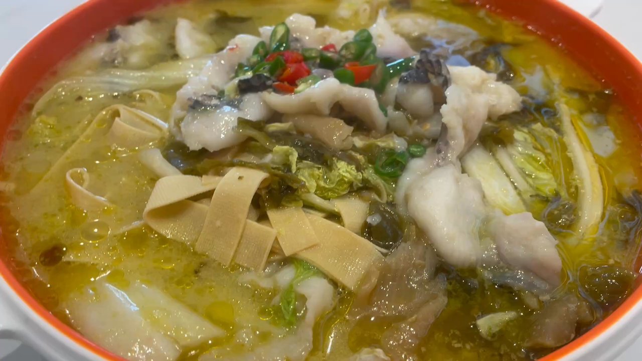 Fish With You - Picked veggie fish soup $16.99 (reg price $19.99) - Chinese Near Me - Markham, Ontario