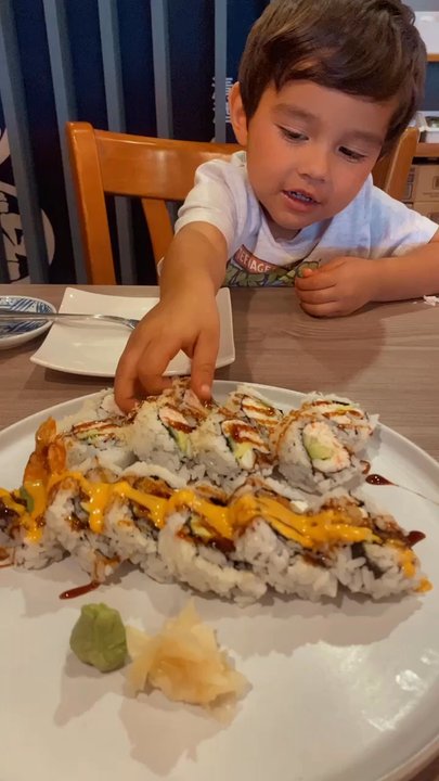 Hooked On Sushi - My little guy loves sushi and this is his new fav spot. - Sushi Bars Near Me - Peoria, Arizona