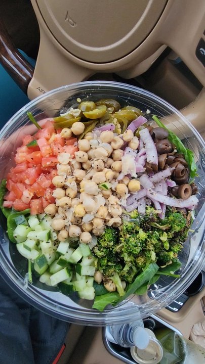 MOD Pizza - What a beautifully delicious-looking salad! - Pizza Near Me - Prince Frederick, Maryland