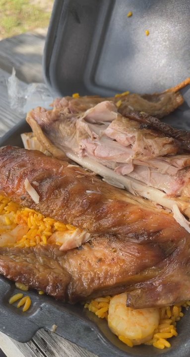 Sundays Eatery - These Turkey wings were literally falling off the bone when I popped open that container I had to taste before photo sorry - Soul Food Near Me - Miami Gardens, Florida