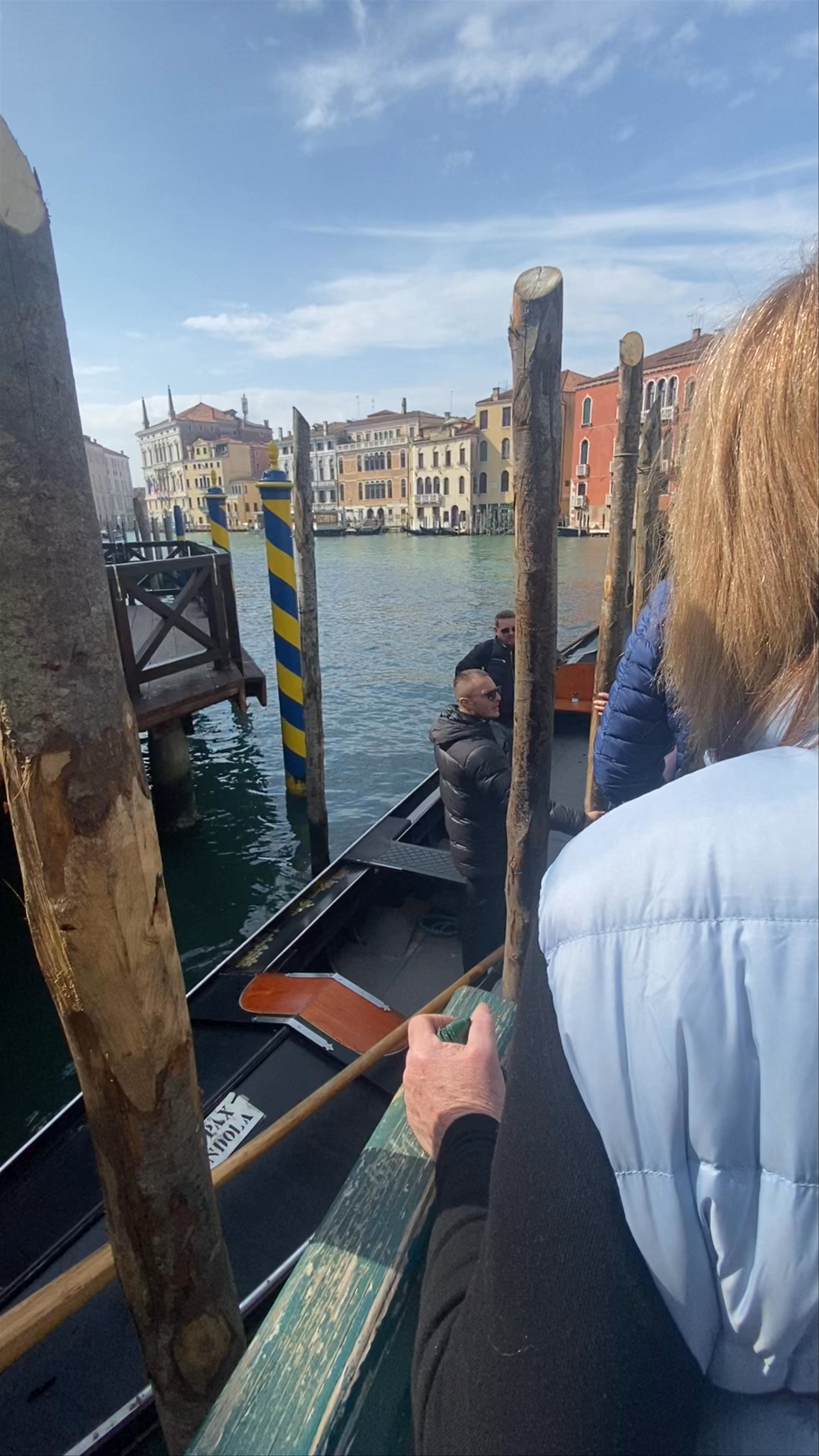Gondola Traghetto di San Tomà (Sestiere di San Polo)