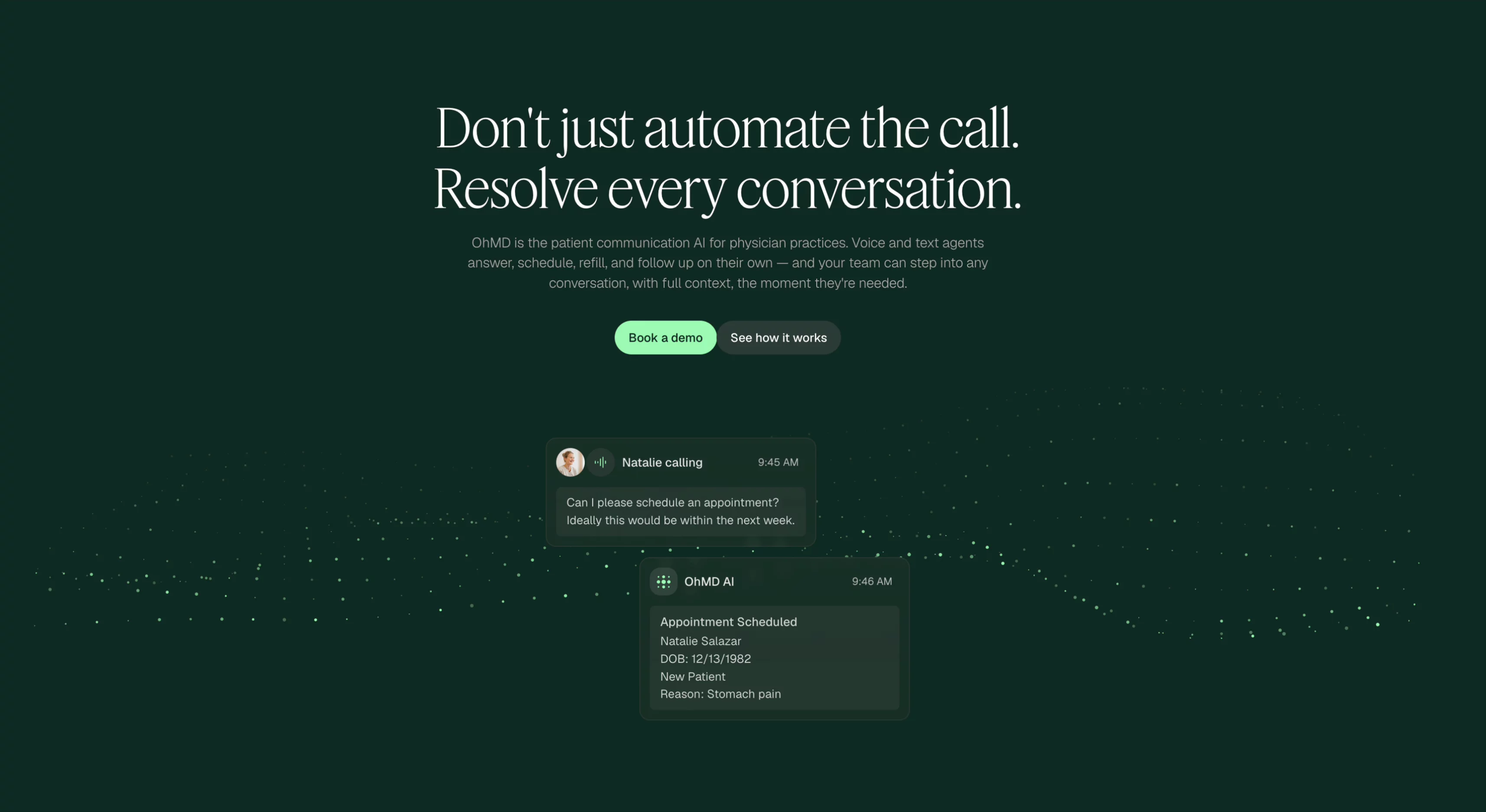 This website went live this week so I can finally show you the components I built for it.Starting with this animated plane of dots we use in the background of several sections.Built with code, made for Framer.