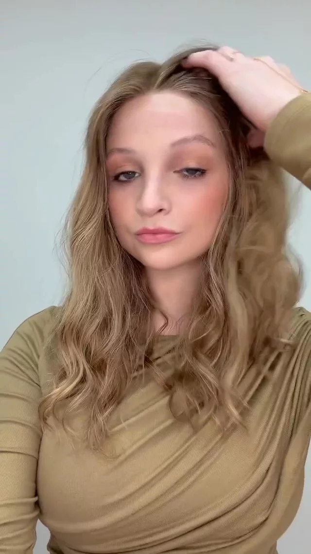 18" Wavy Sunkissed Blonde Lacetop