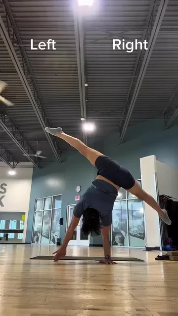 Sam Alvarez: First 5-second one arm handstand.