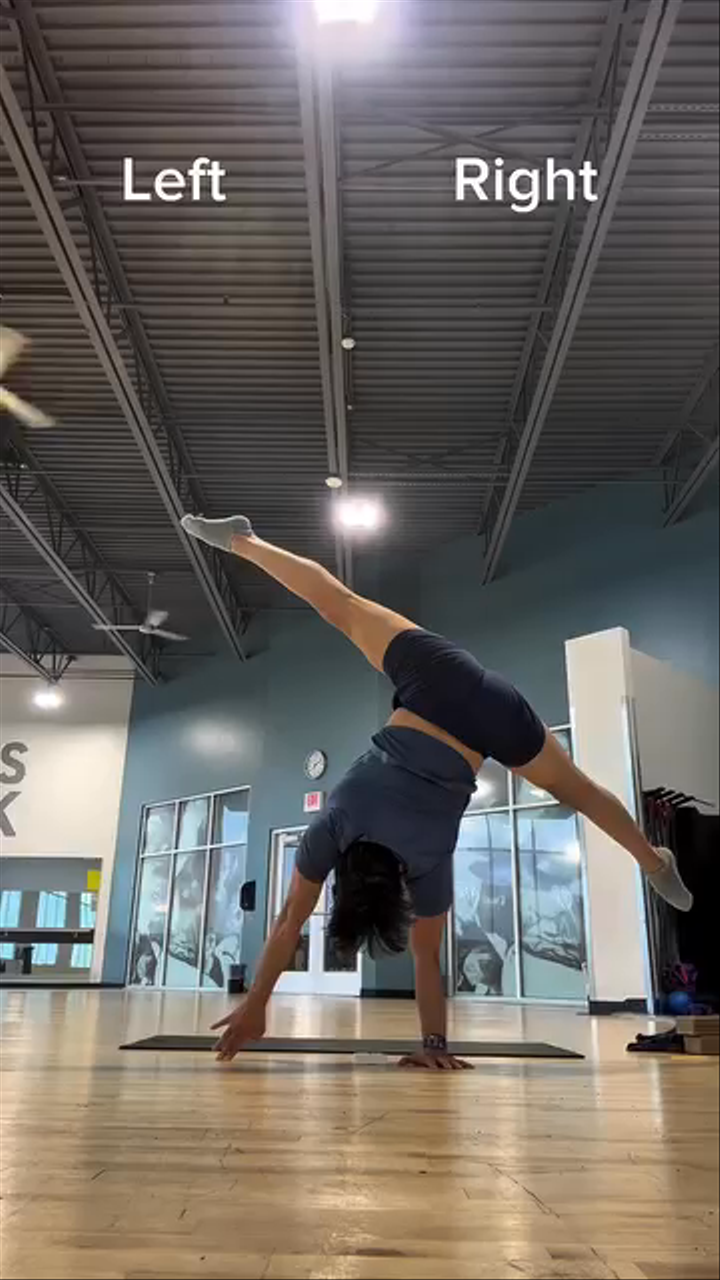 Sam Alvarez — First 5-second one arm handstand