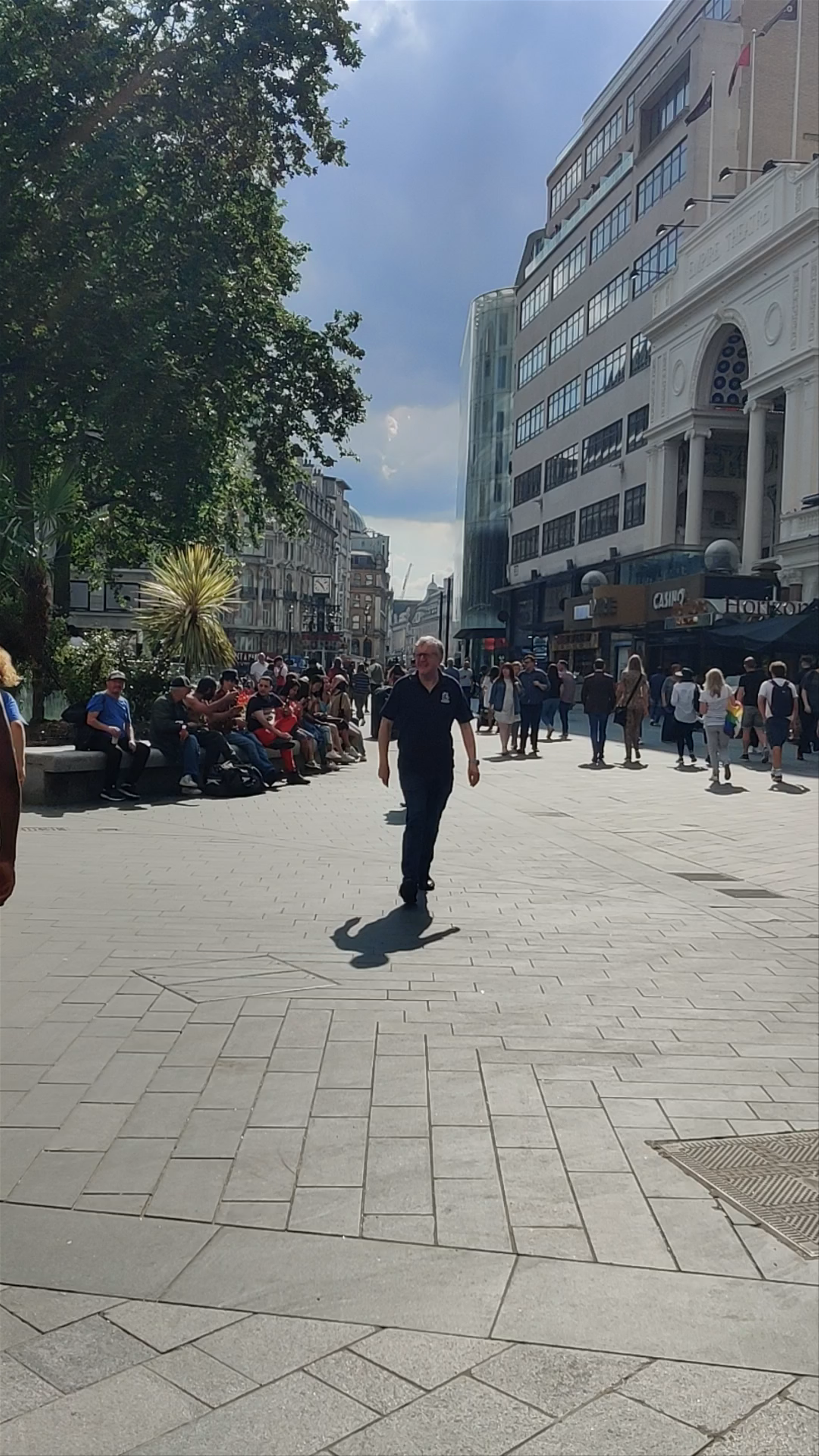 Leisurely Day at Leicester Square, London
