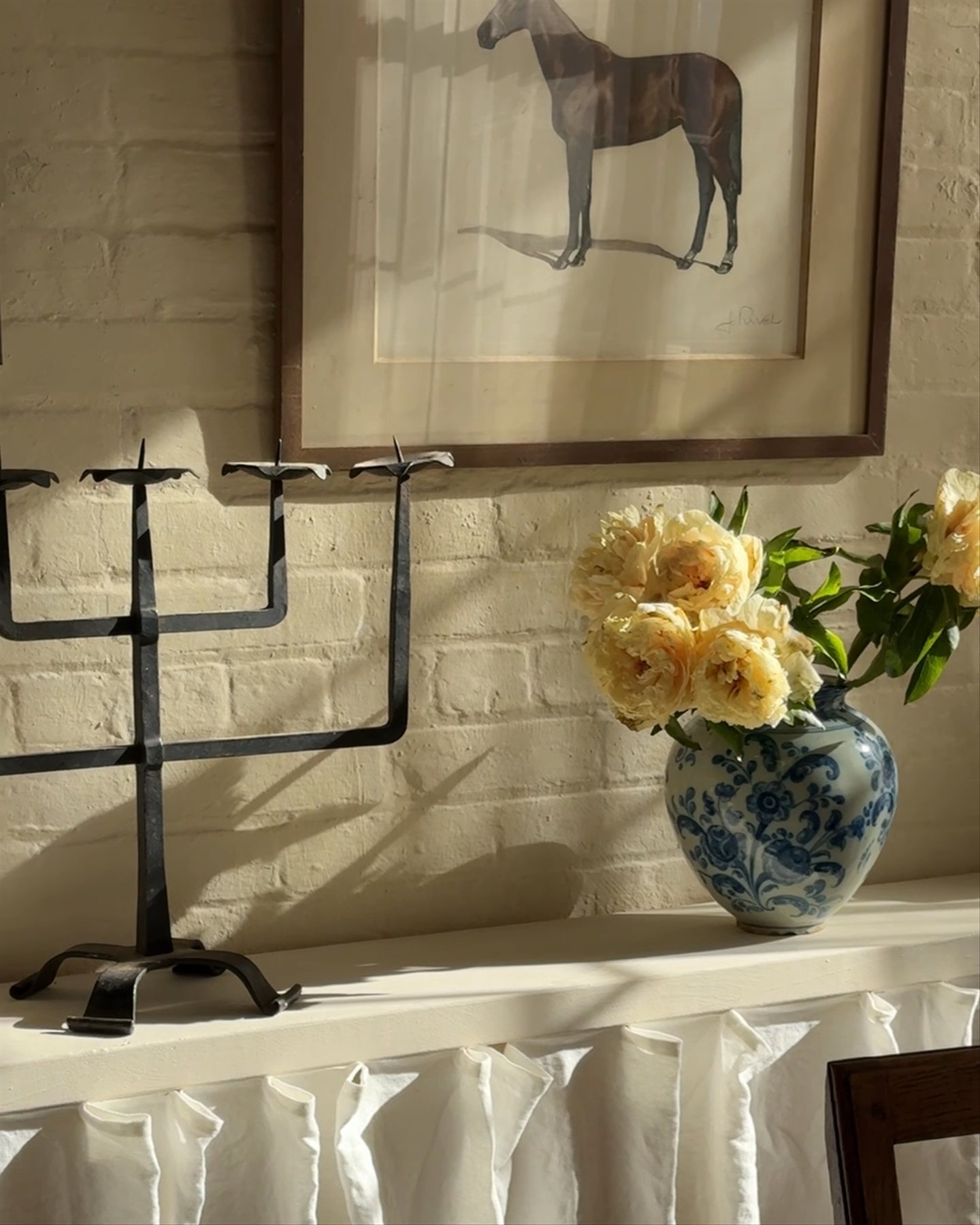 Spanish Iron Candelabra