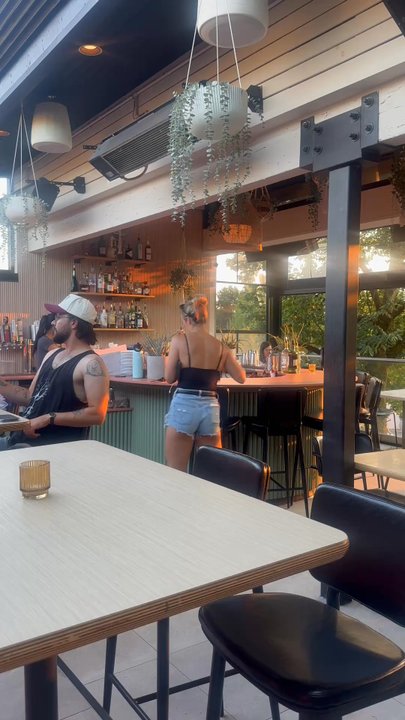 Social - The view on the balcony. - Cocktail Bars Near Me - Vancouver, British Columbia