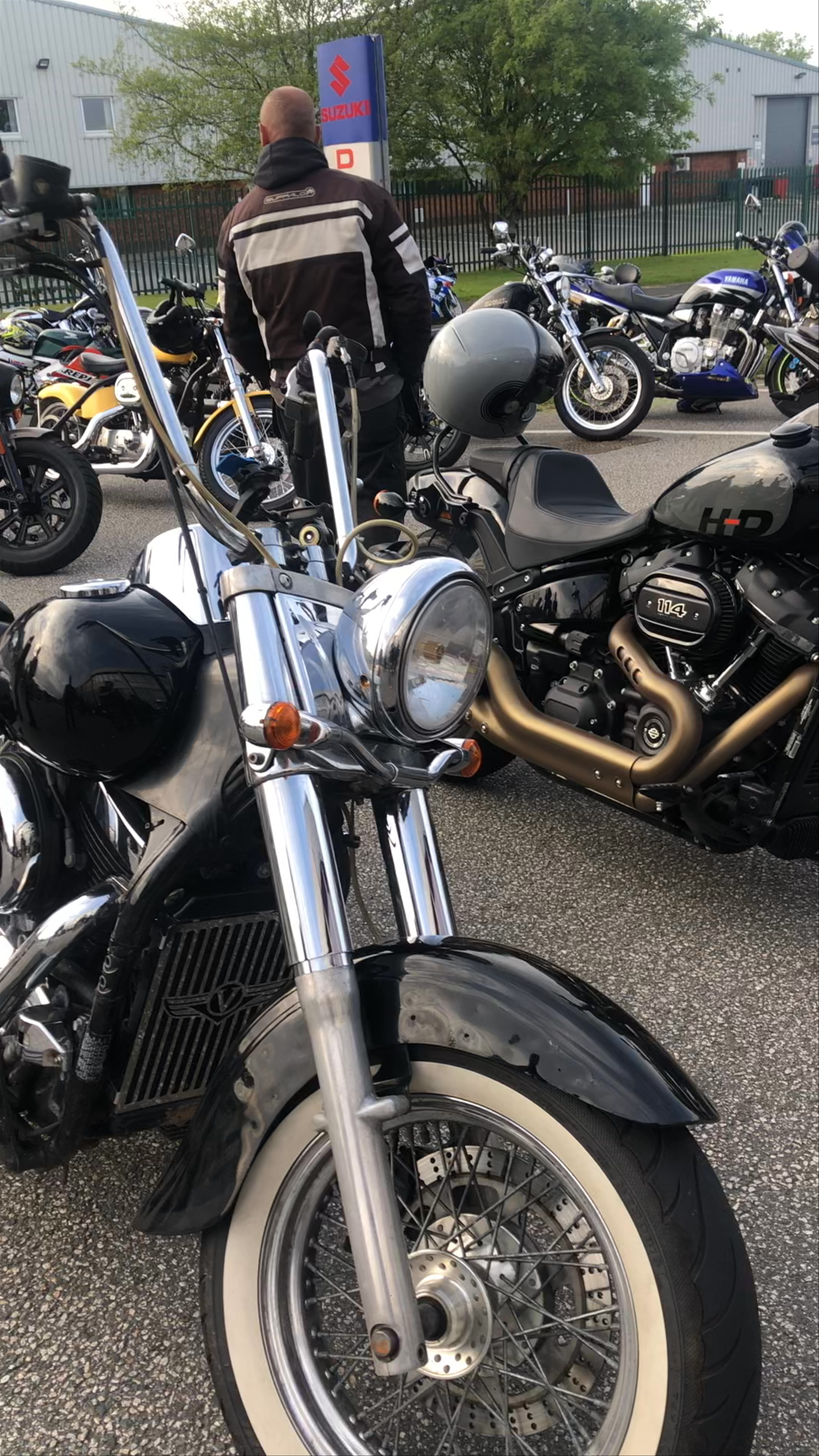 SYLV'S Chapter 1 Diner Motorcycle Meetup in Indian Queens