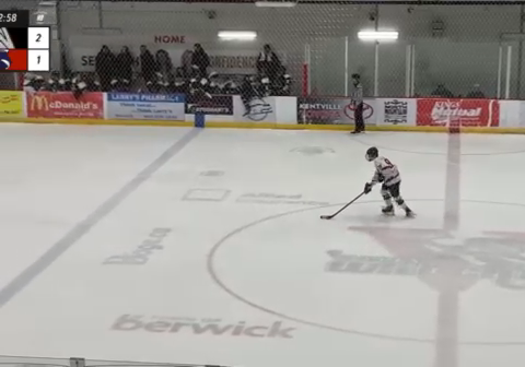Eric Hanley: U18 Penalty shot