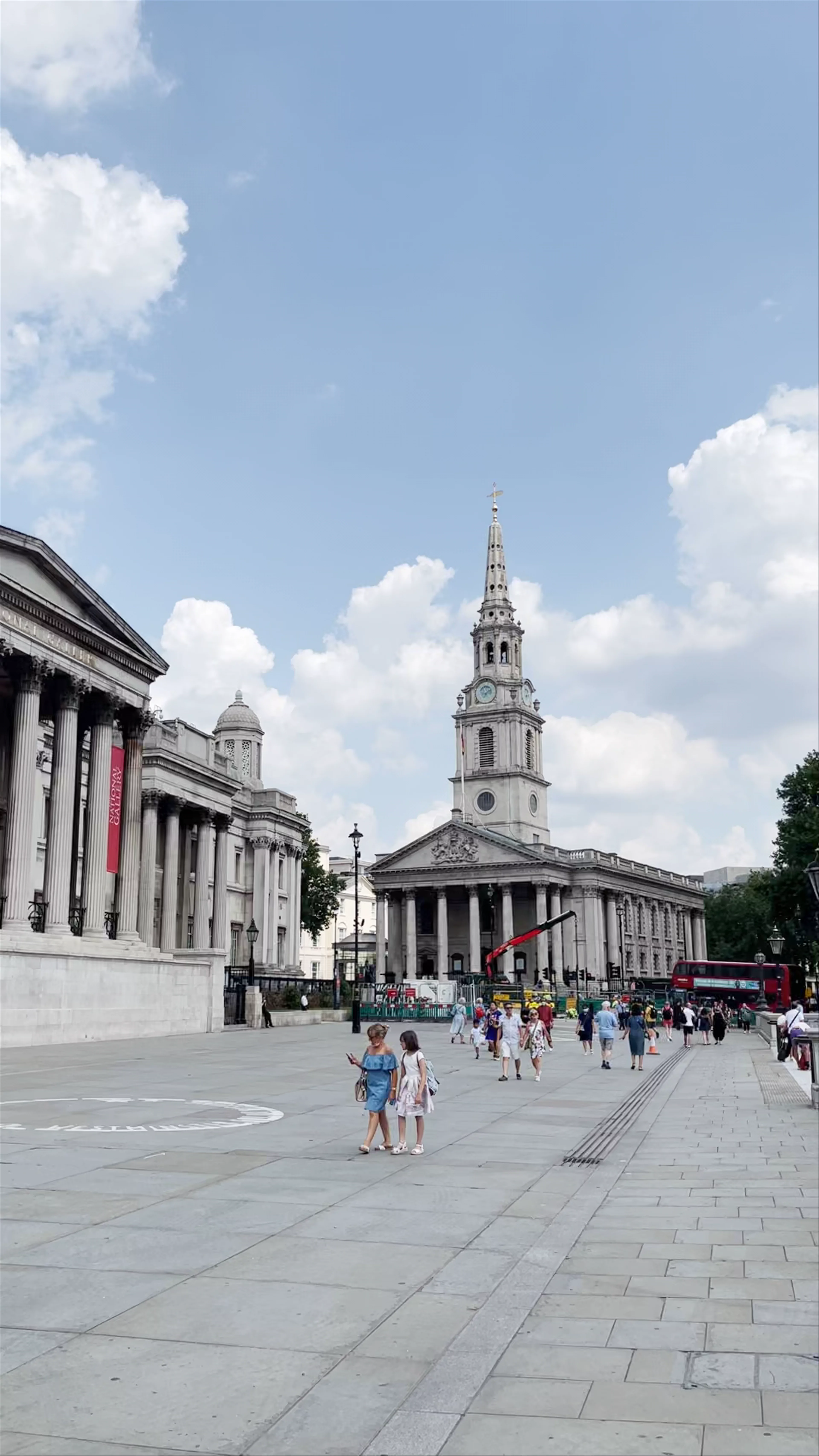 The National Gallery, Trafalgar Square, London, UK
