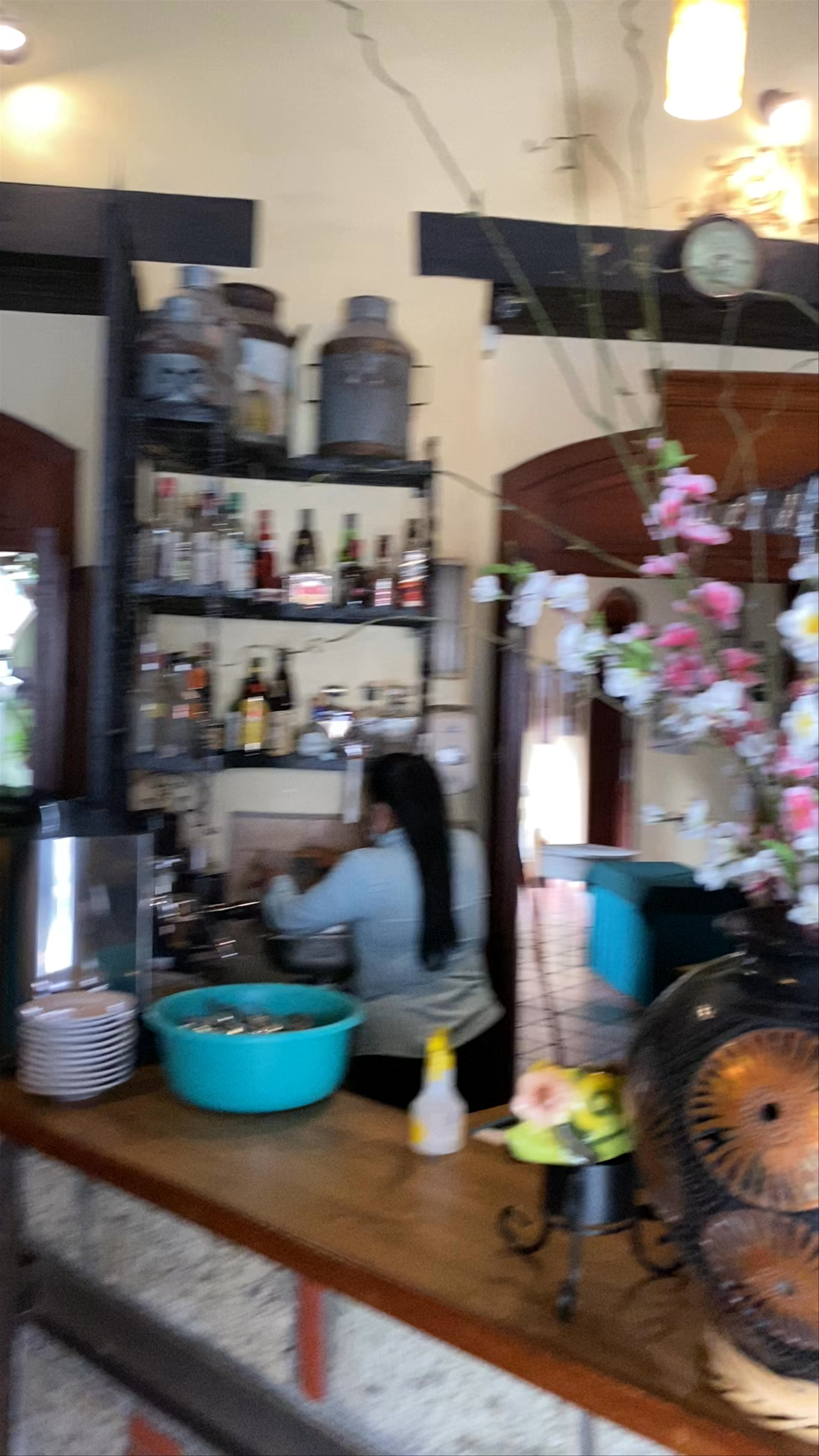 CasAntica courtyard eating