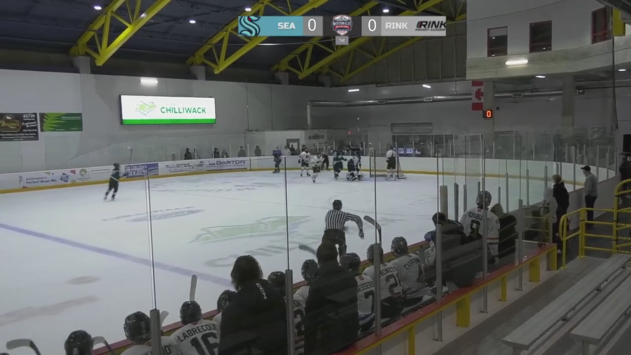 Murphy Foster's Skillful Rebound Goal | Seattle Jr. Kraken 16U AAA Highlights
