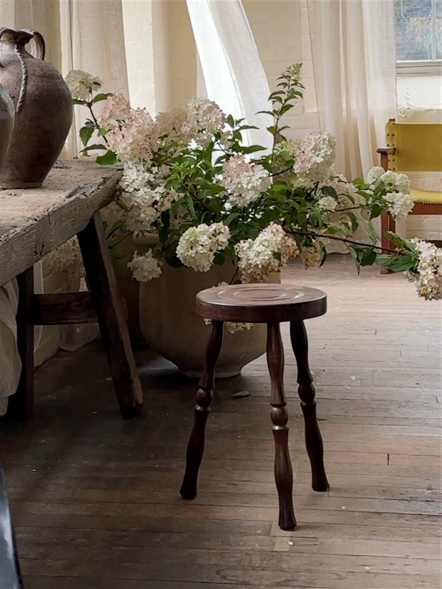 French Tripod Stool