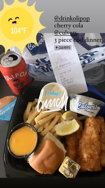 Culver's - North Atlantic Cod - 3 pc. Dinner - Burgers Near Me - Surprise, Arizona