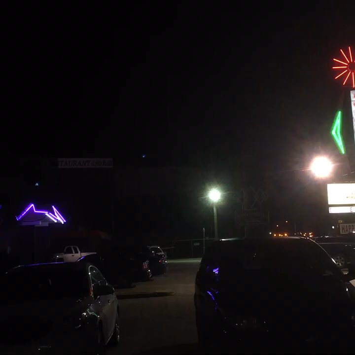 Round Bar - 1/20/17. Late Friday night. Round Bar and The Cub as seen from The Brass Monkey during Black Summer Rain/White Light Cemetery show! - Beer Bar Near Me - Shreveport, Louisiana