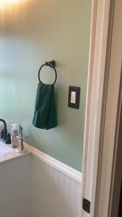 Elmer Construction - Bathroom Finished product- AFTER. - General Contractors Near Me