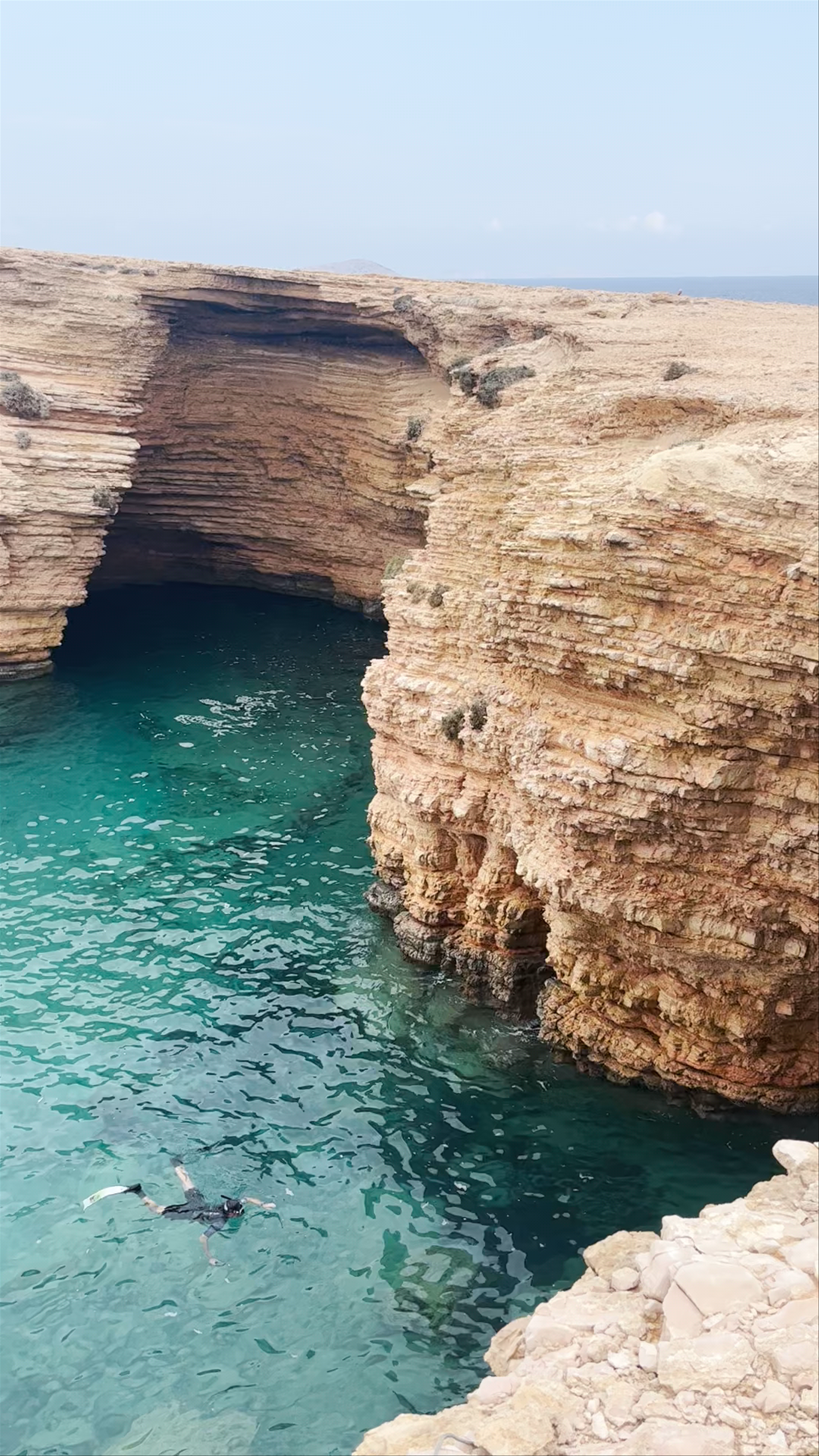 Pori Cliff Jumping Adventure in Koufonisia, Greece