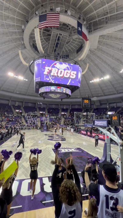 Ed & Rae Schollmaier Arena - Frogs win!!! - Stadiums & Arenas Near Me - Fort Worth, Texas