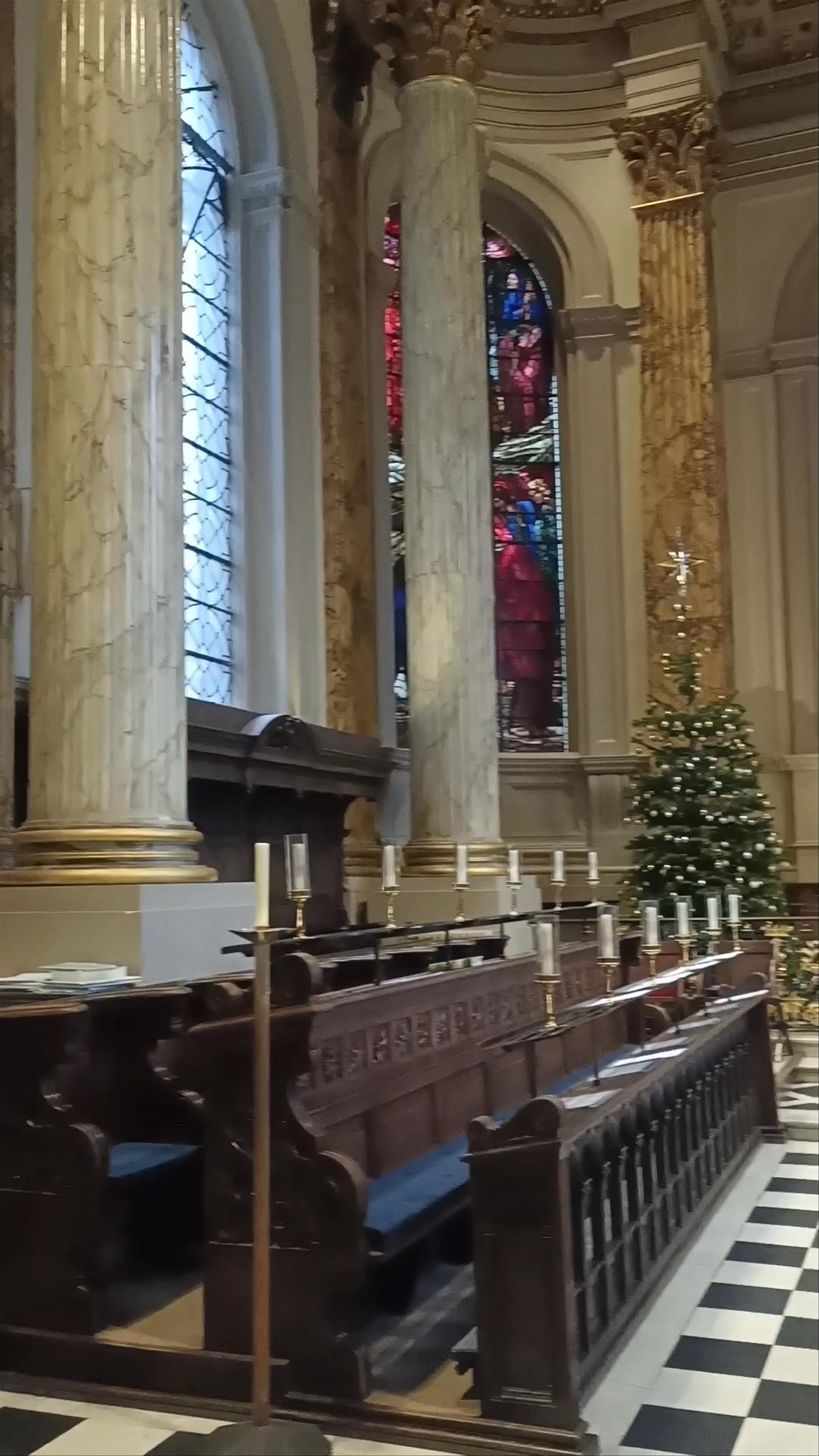 Stunning Interior of St Philip's Cathedral, Birmingham
