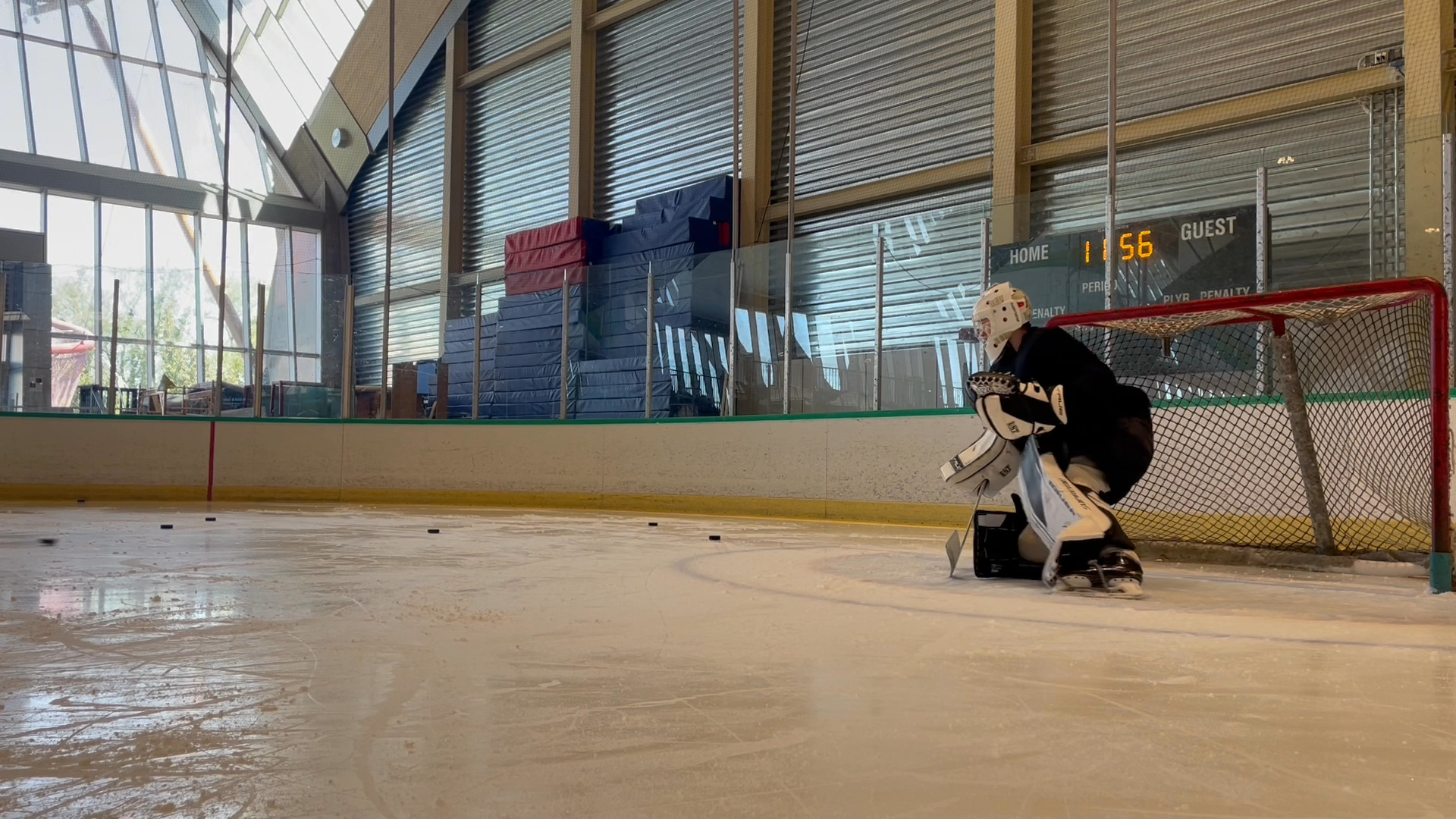 Harrison Mackie: On-Ice Training with Pasco Valana