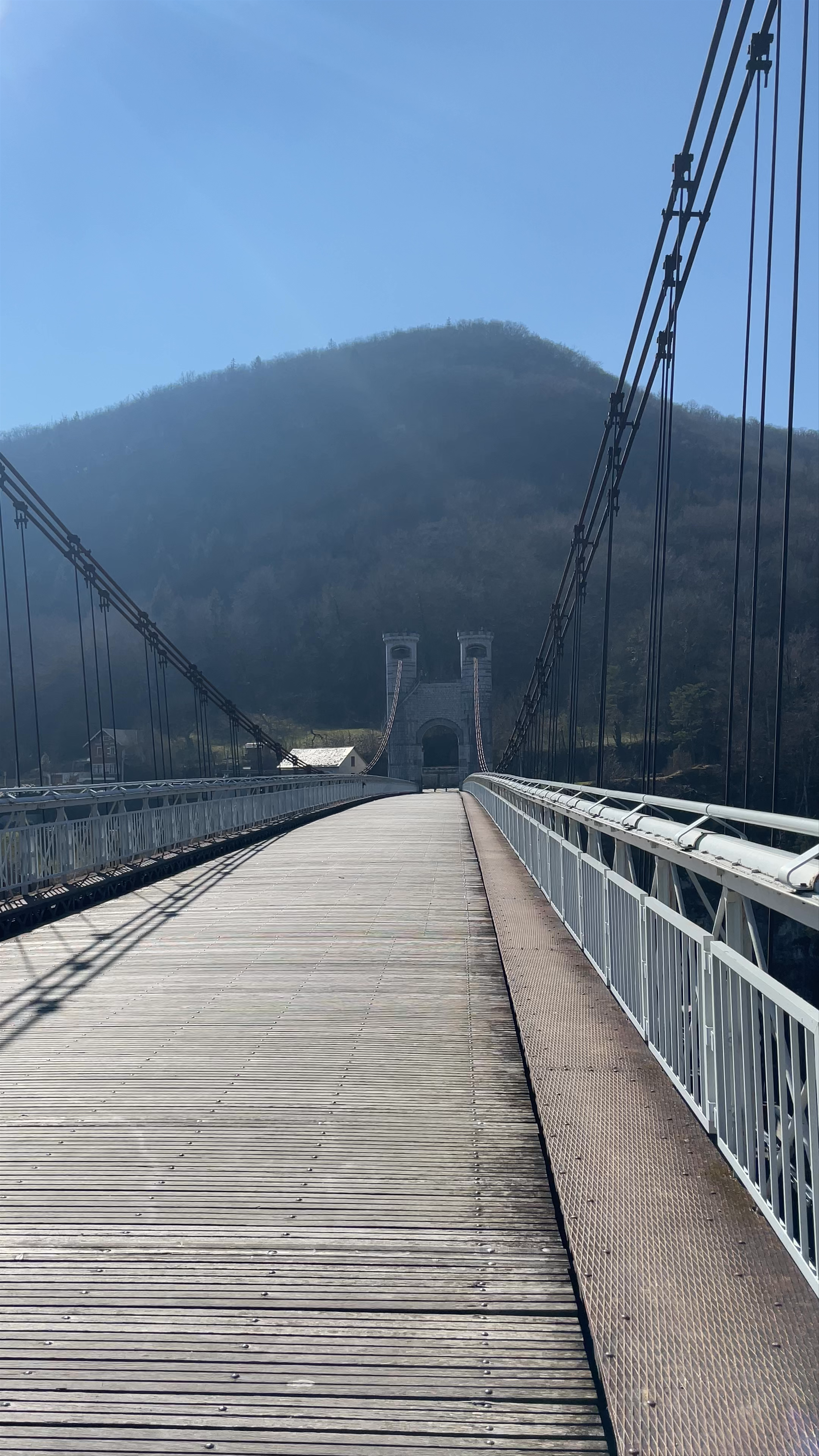 Pont de la Caille: Scenic Suspension Bridge Over French Gorge