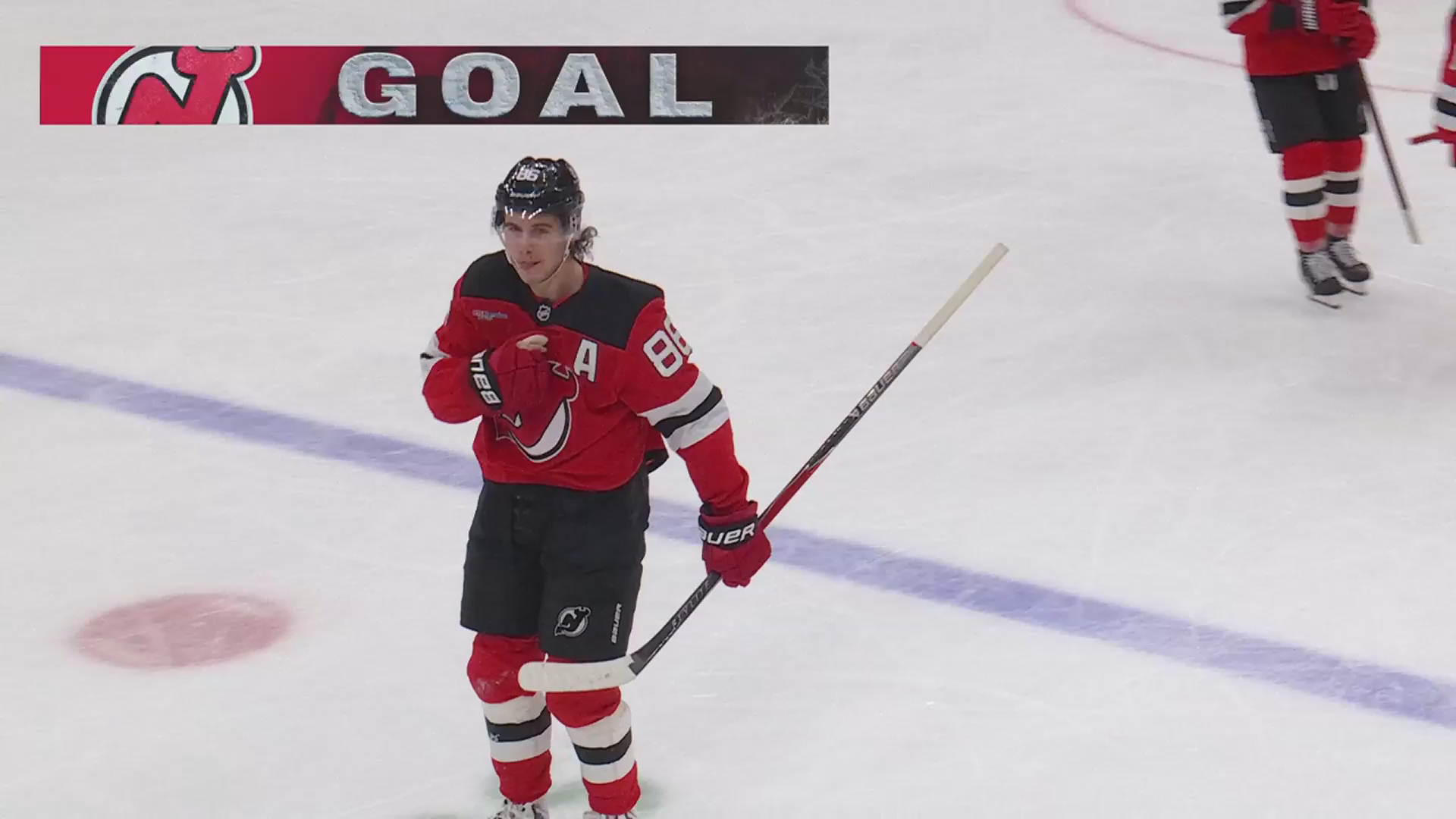 Jack Hughes with a hat trick vs. Rangers · Mar 7, 2026