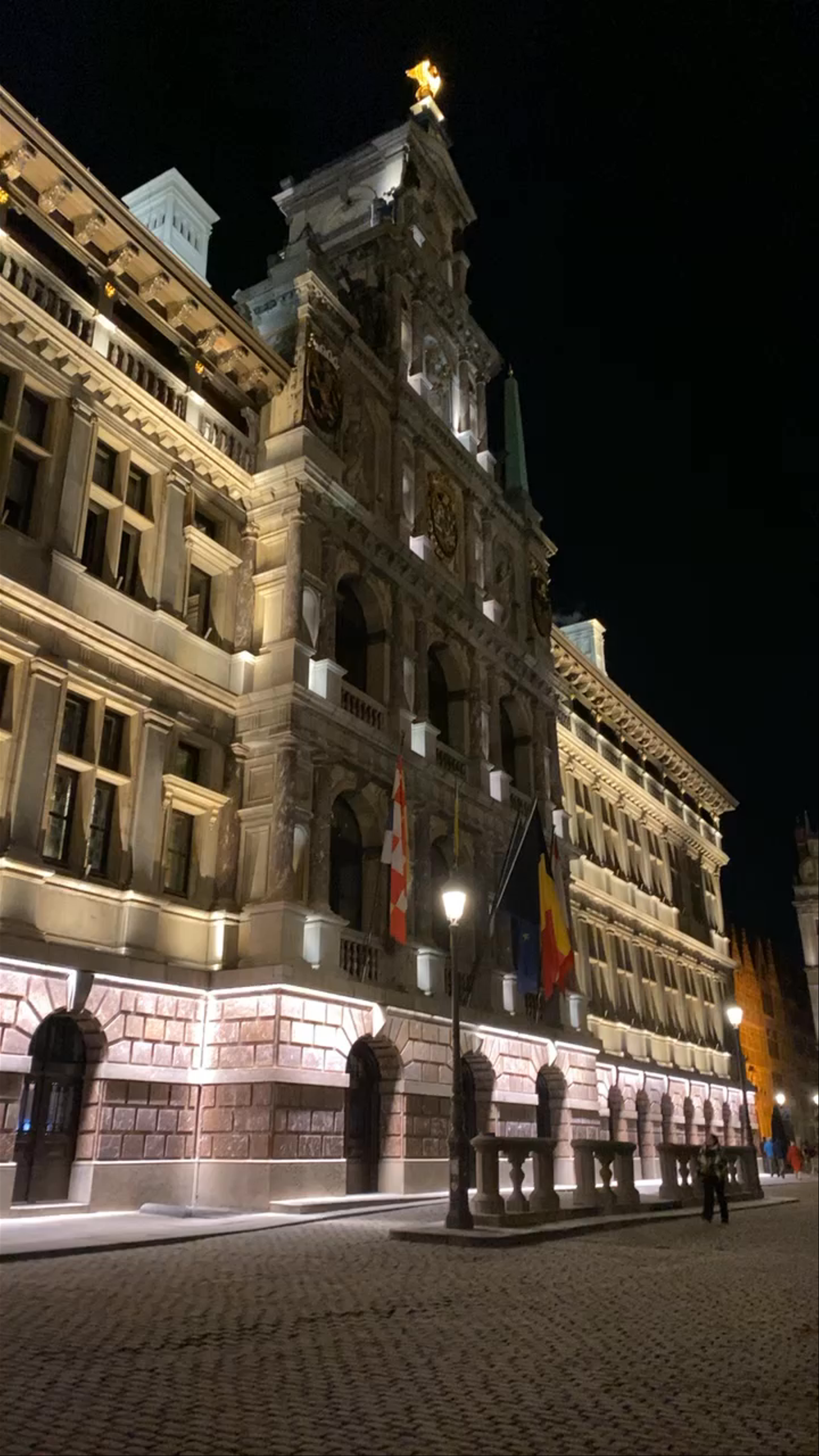 Grote Markt Antwerp: Nighttime Majesty in Belgium's Historic Square