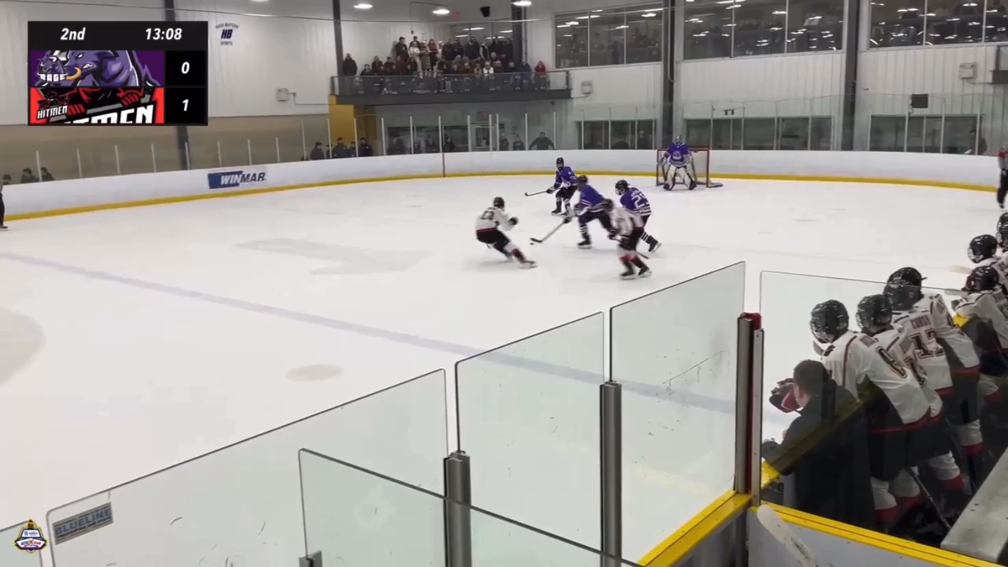 Aaron Tellenbach Shorthanded Goal vs Cole Harbour Rage