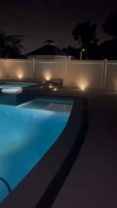 JR Landscape - Low voltage full Backyard - Landscaping Near Me