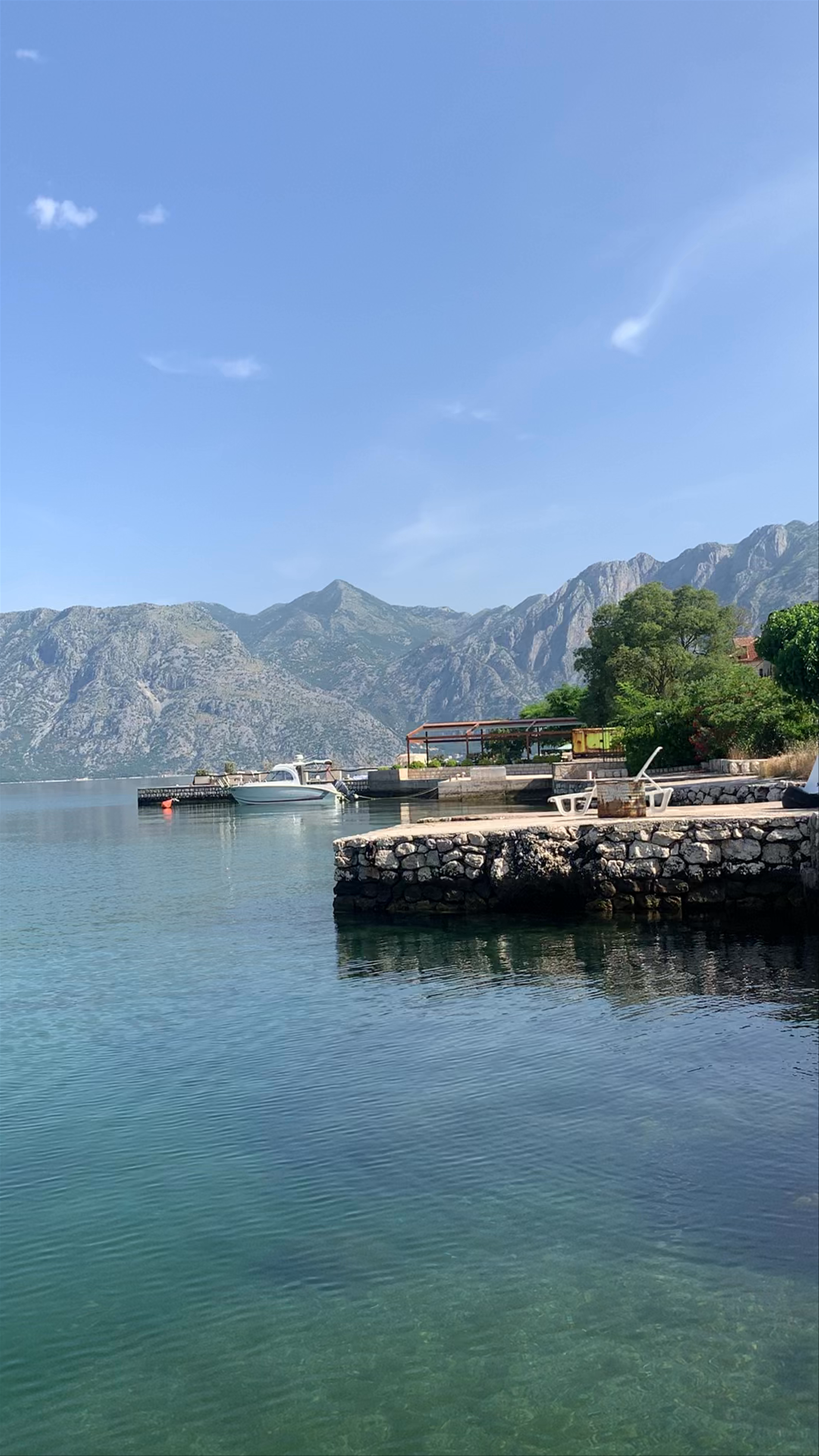 Serene Coastal Escape at Villa Maestral, Dobrota, Montenegro