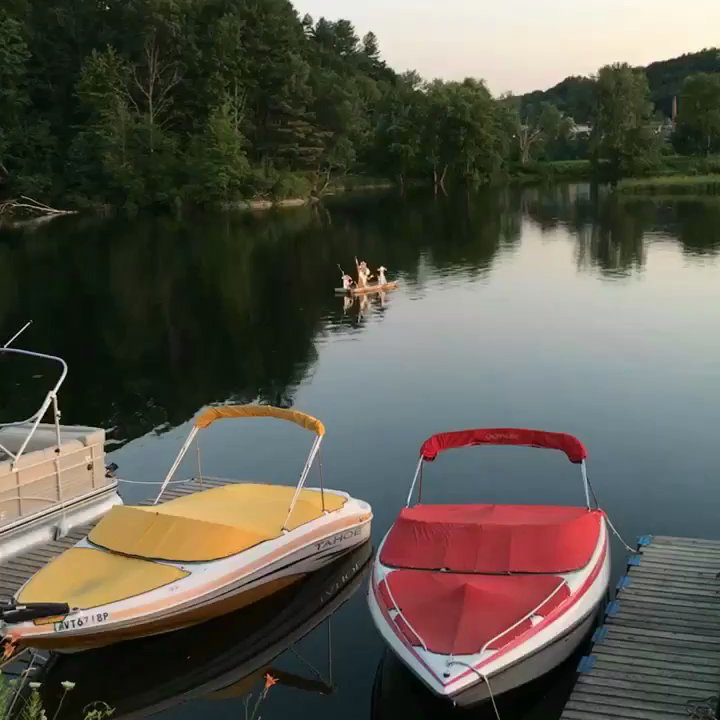 The Marina - Watching the sunset - American Near Me - Brattleboro, Vermont