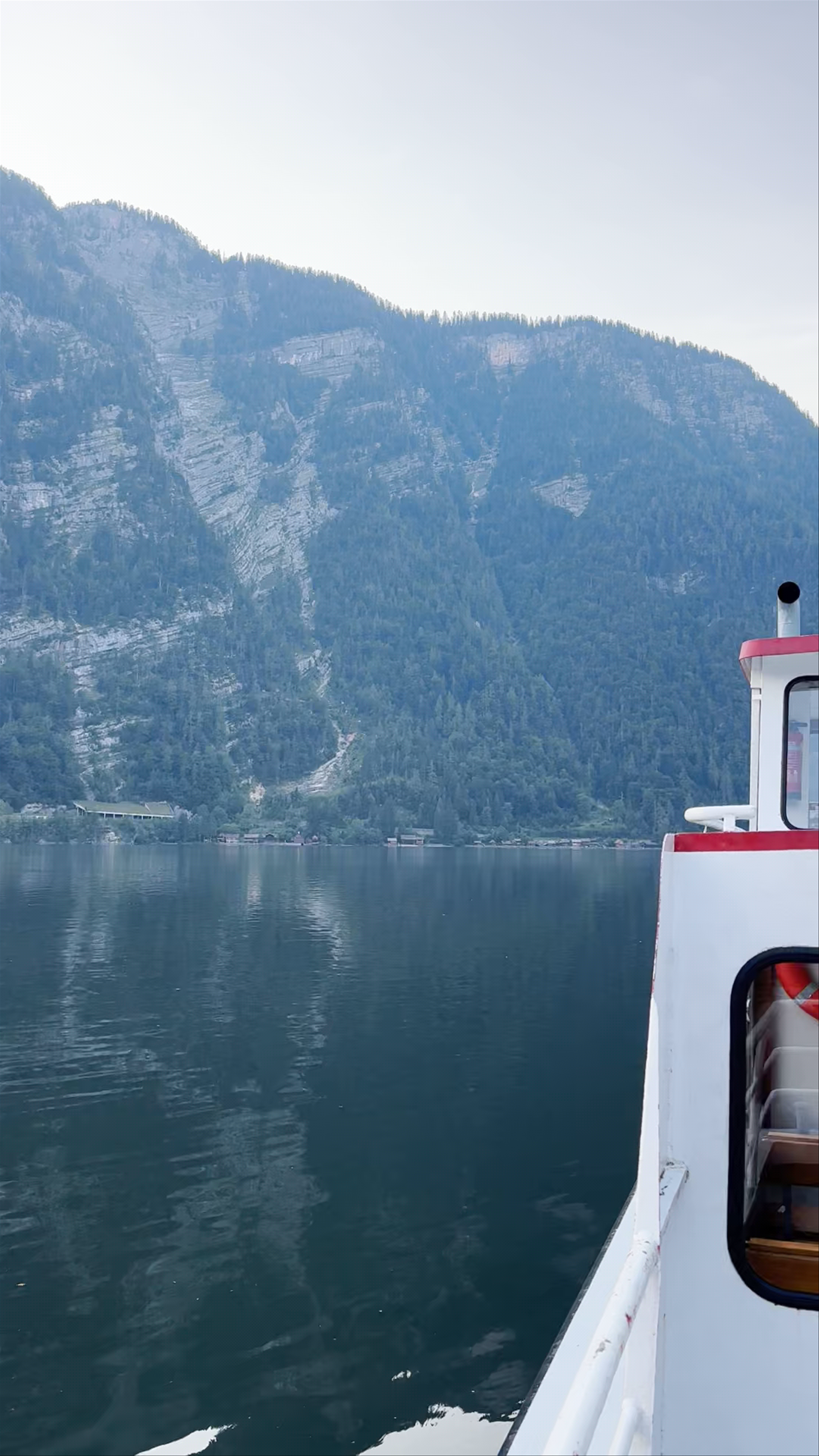 Serene Boat Ride at Hallstatt Boat Station, Obertraun, Austria