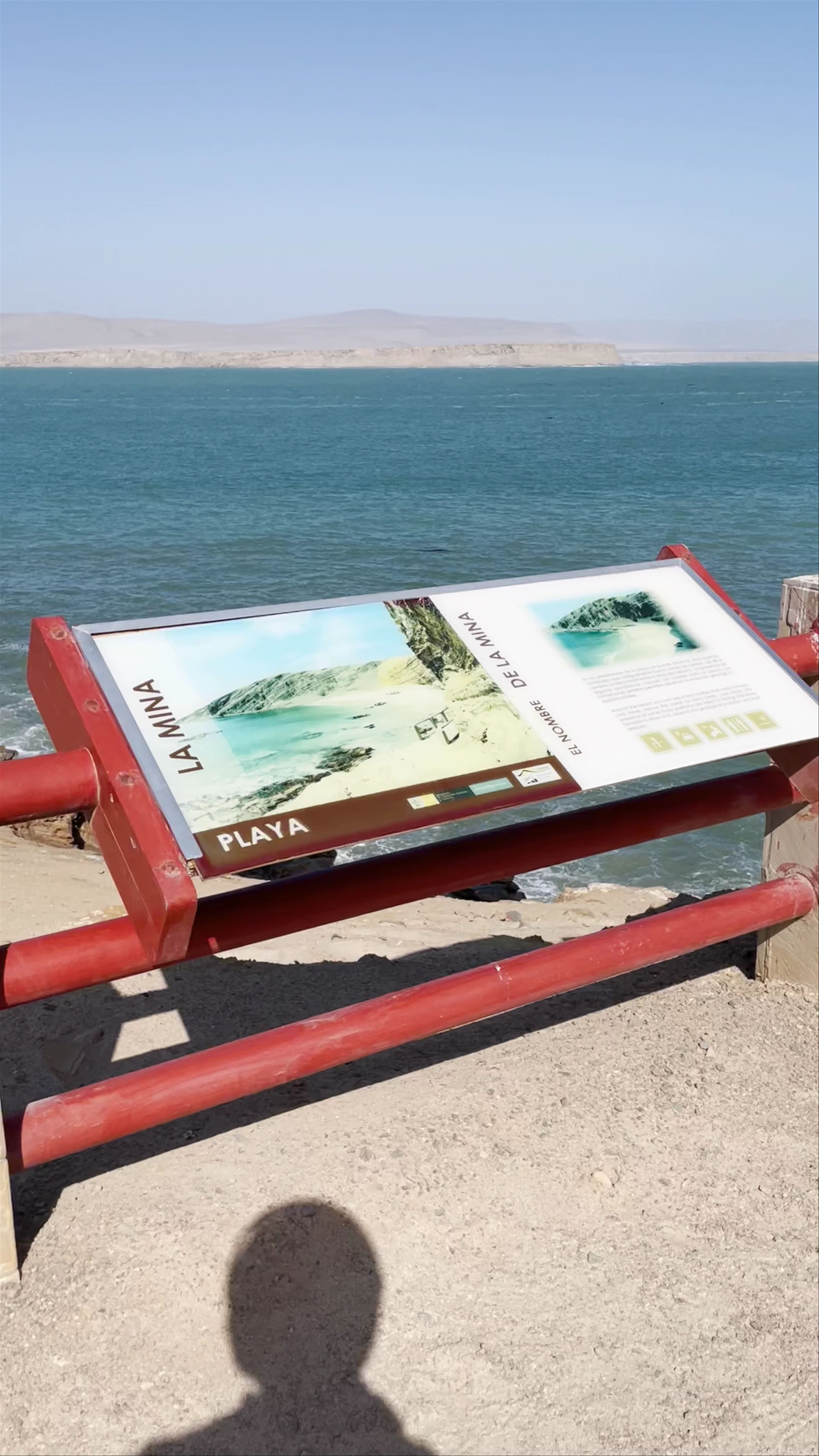 Playa La Mina de la Reserva Nacional de Paracas