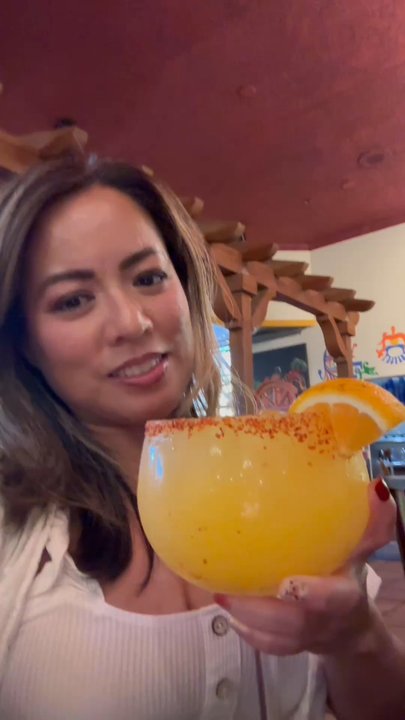 Casa De Pico - Mango Margarita.  Ig@mel_foodie_ventures - Mexican Near Me - La Mesa, California