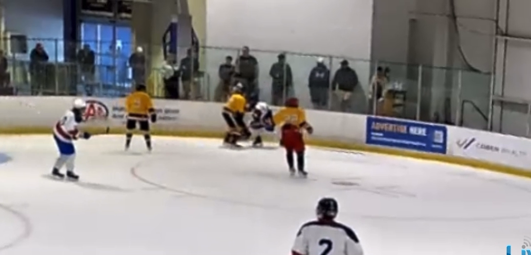 Caledon Admirals Jr A (TEP): Physical Play Along the Boards in the Defensive Zone.