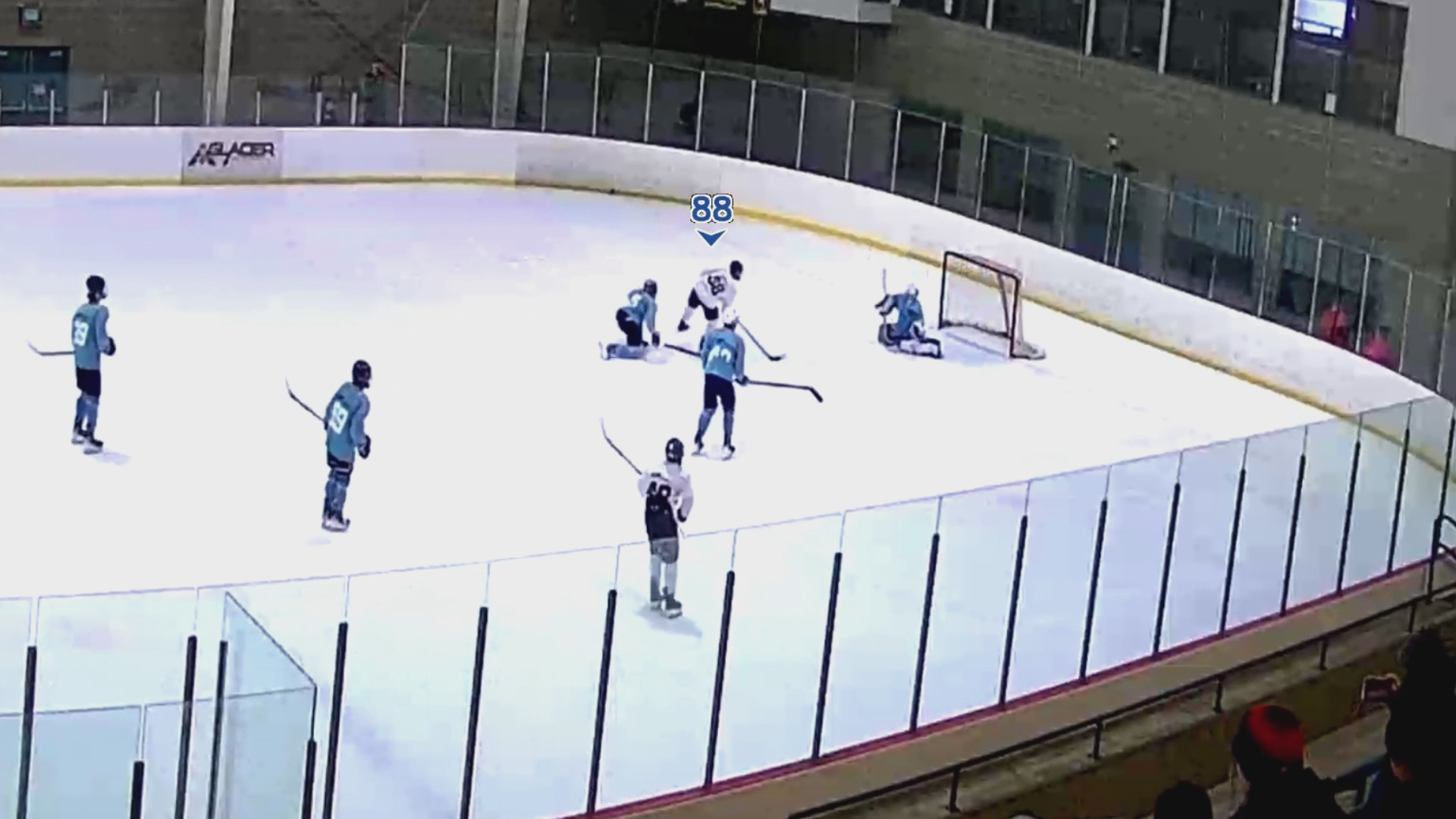 Murphy Foster: D-Zone pick up, breakout pass to Goal