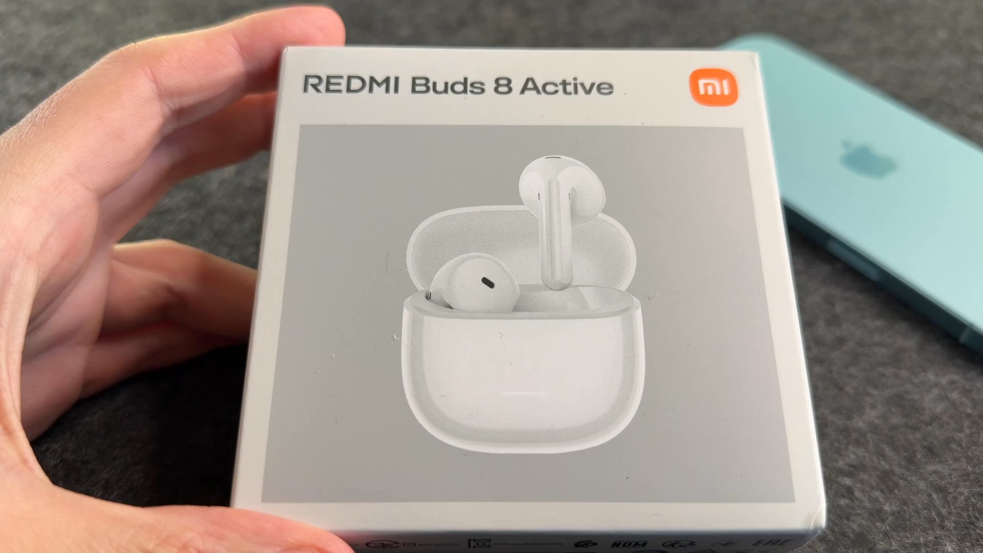 Xiaomi Redmi Buds 8 Active wireless earphones in black