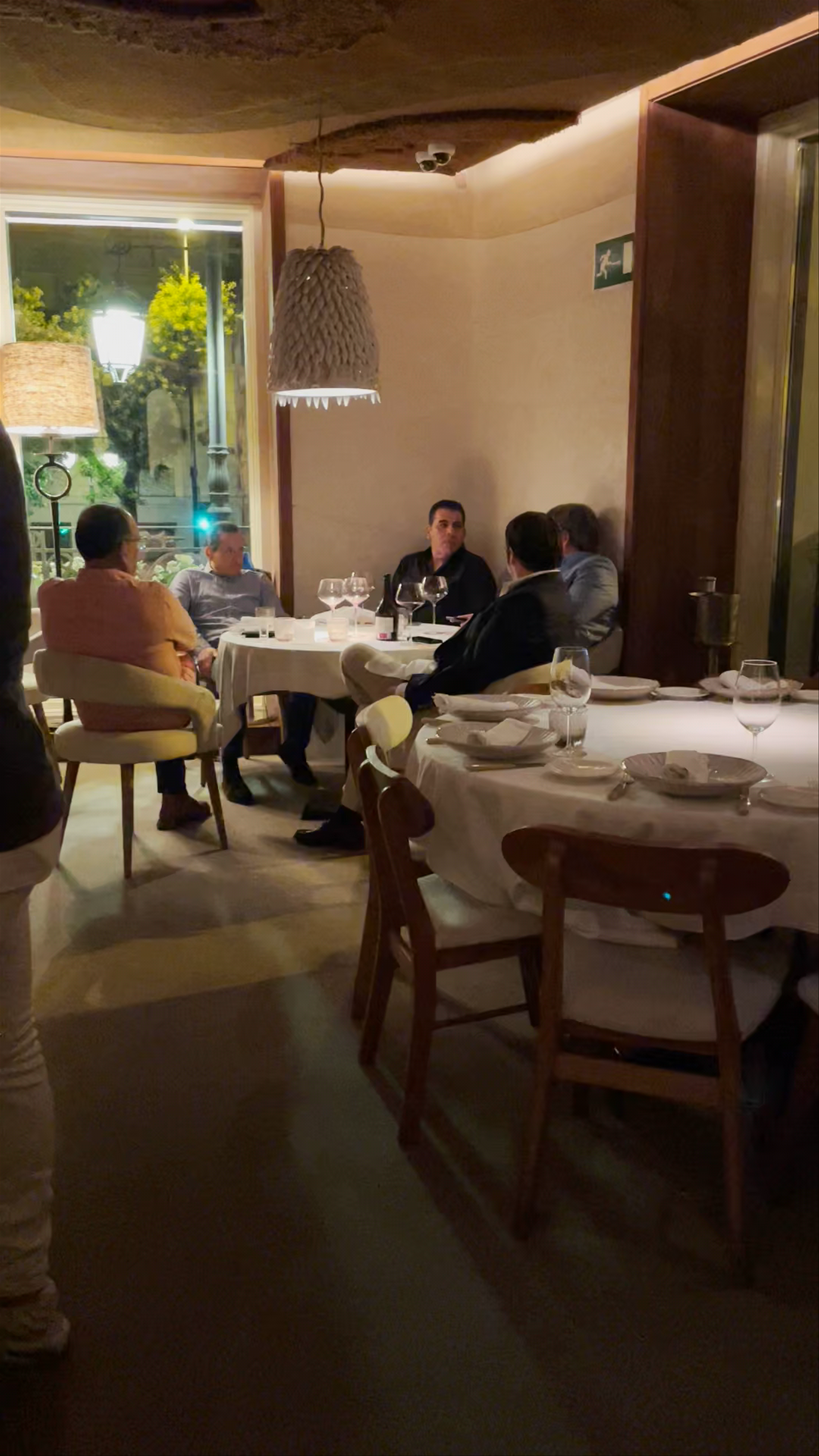 Cozy Evening at Aarde, Plaza de la Independencia, Madrid