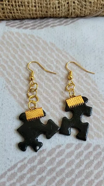 Hermès the Wheel of Fortune Tarot Card Earrings