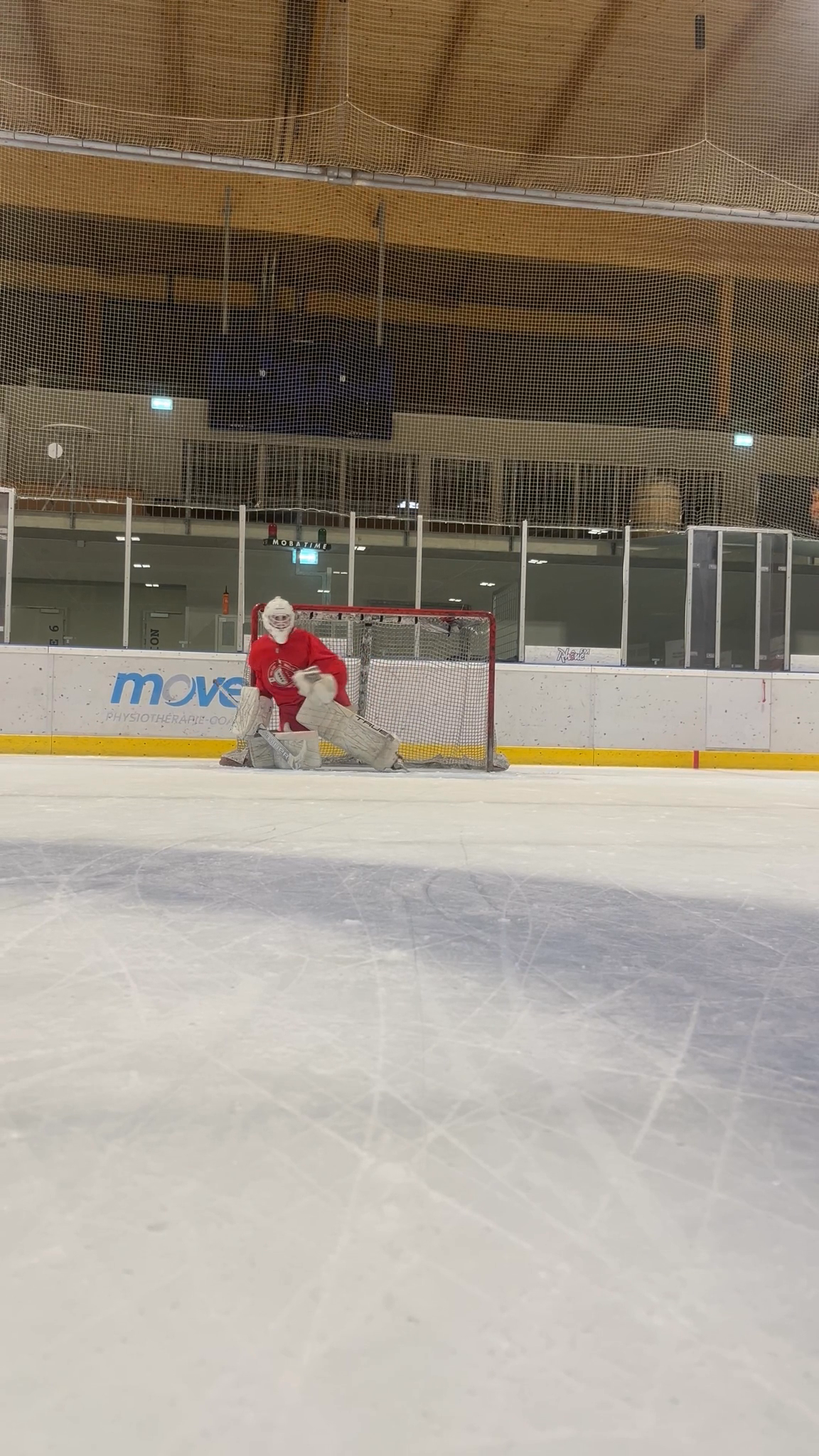 Maksim Antimonov: Precision Skating & Saves at HC Valais Academy U18