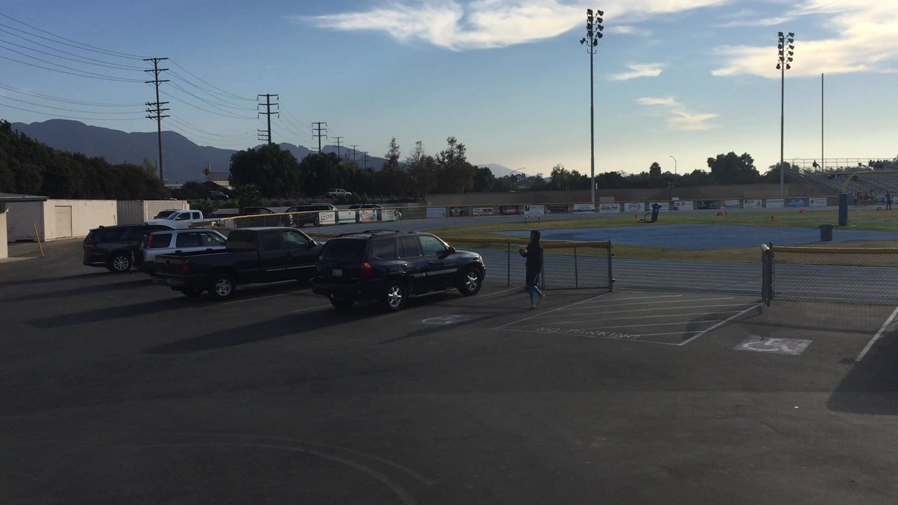 Adolfo Camarillo High School - Scorpion Football field from Lower parking lot - Elementary Schools Near Me - Camarillo, California