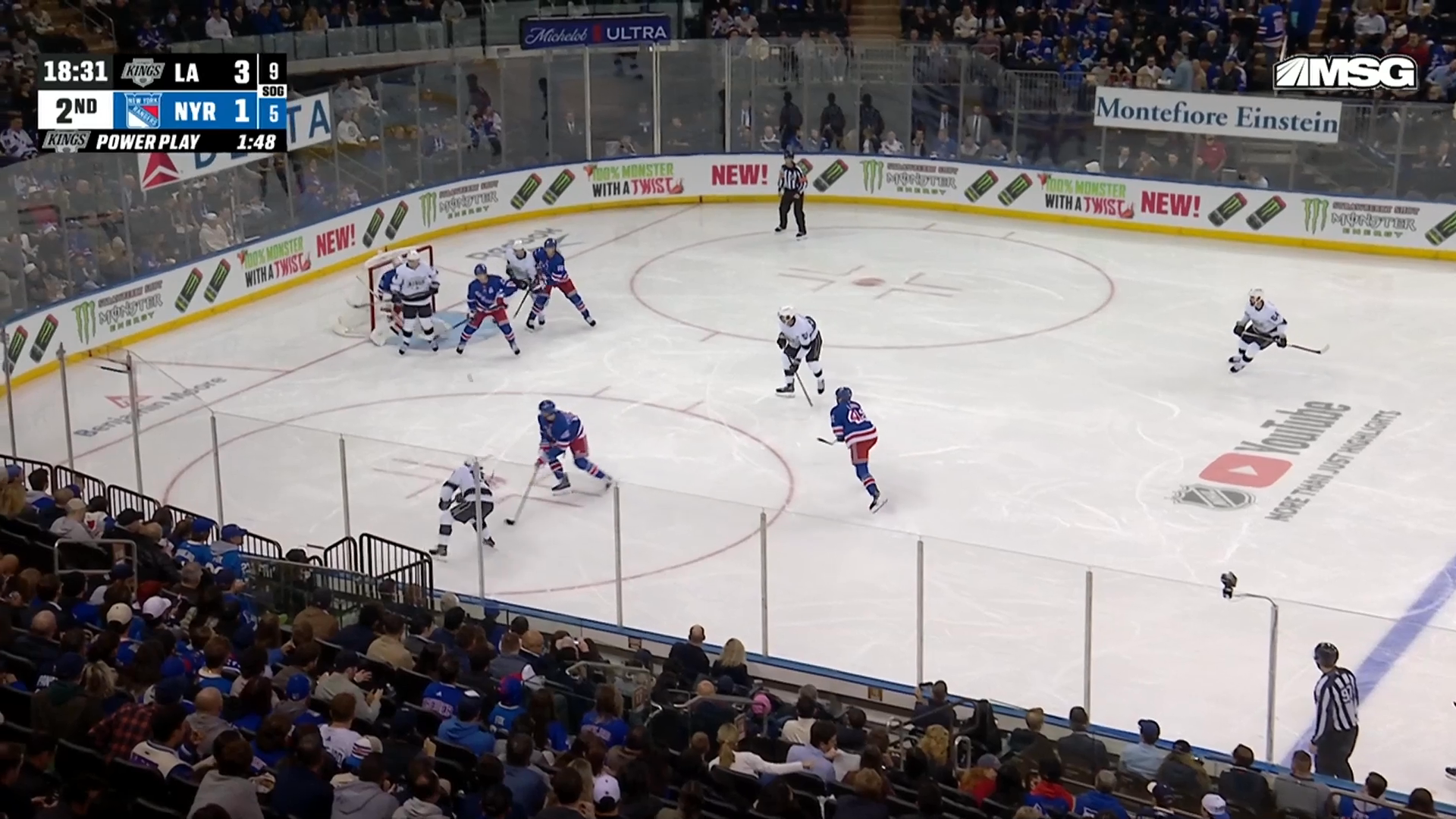 Doughty’s Three-Point Night Powers Kings Past Rangers at MSG · Oct. 26, 2026