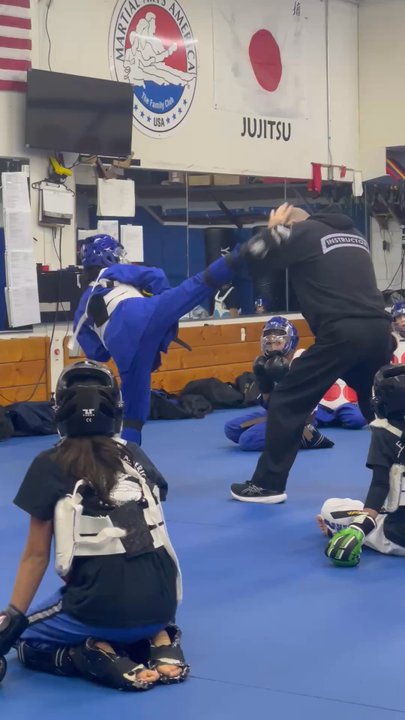 Confidence Dojo - Self defense drill with Master T! - Taekwondo Near Me - Fremont, California